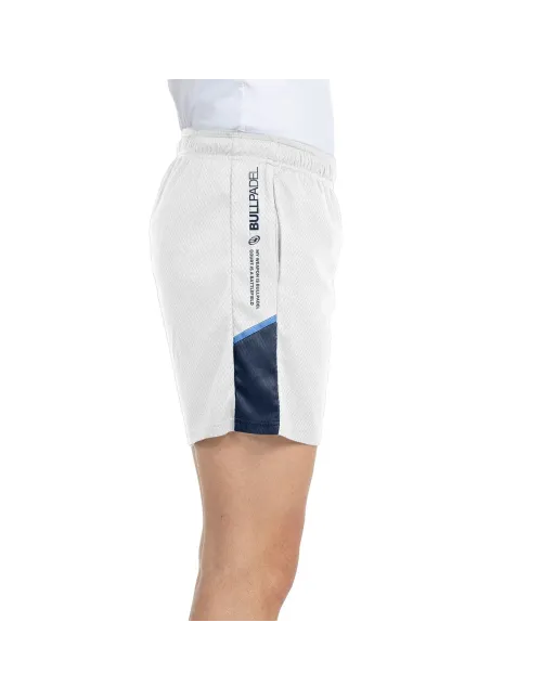 SHORT BULLPADEL BATIO 012 BLANCO | Ofertas de pádel